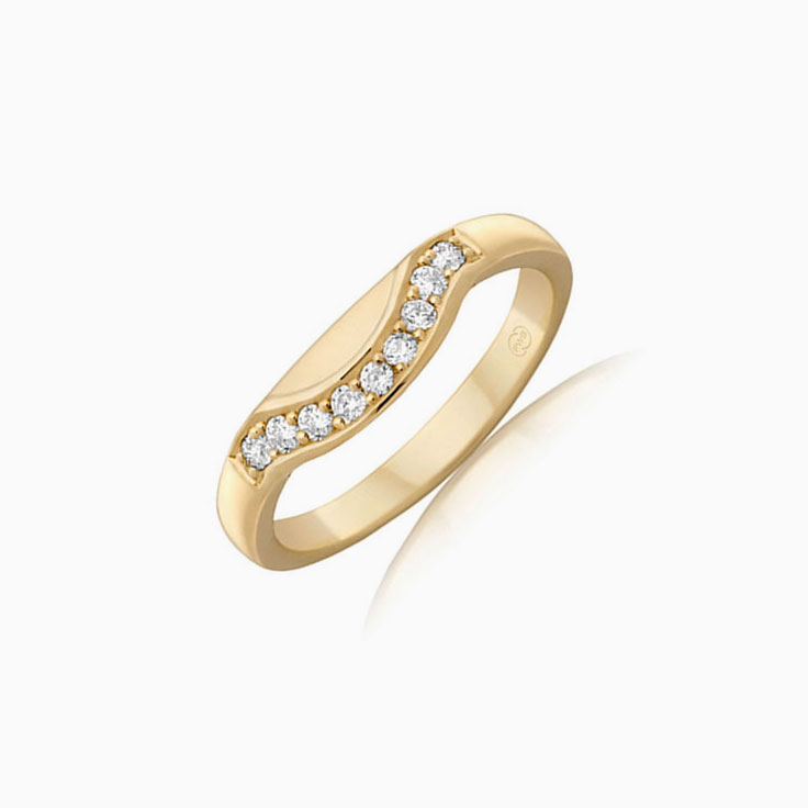 Womens Lab Diamond Wedding Ring8306
