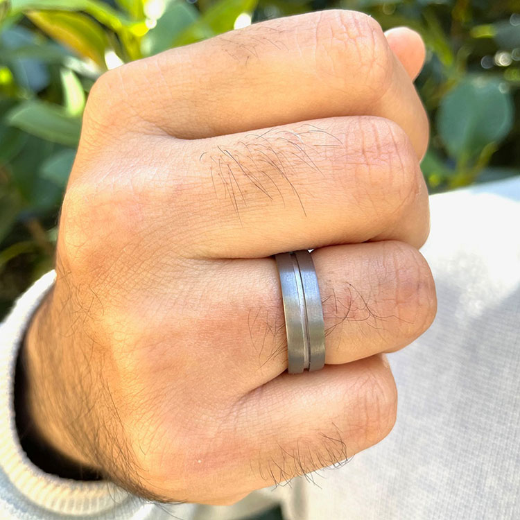 Centre grooved Tantulam ring 533A02