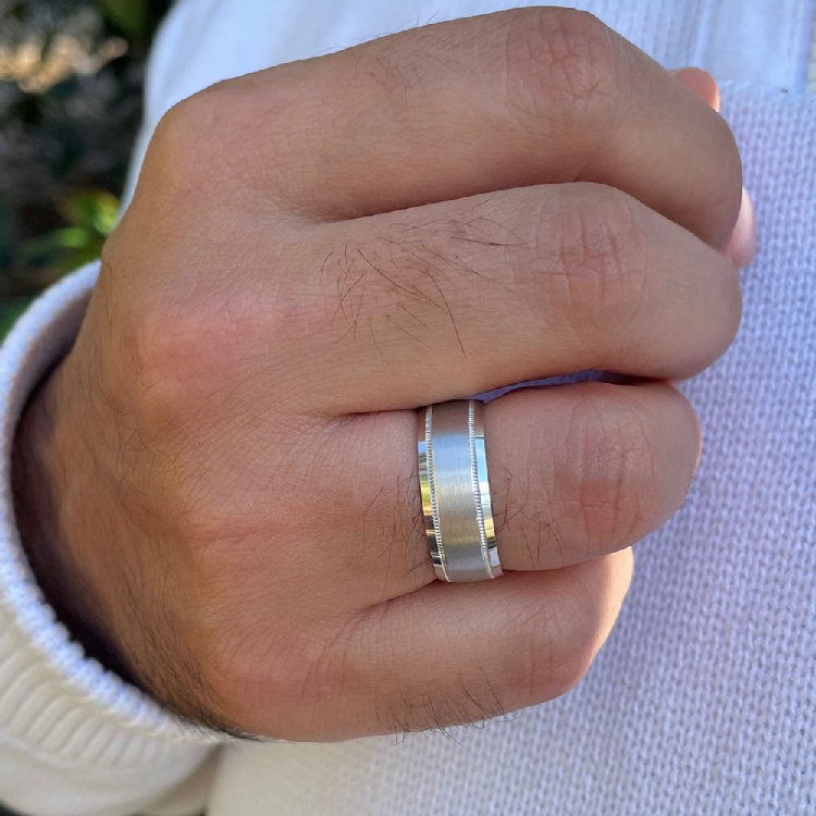 Miligrain mens ring 3072