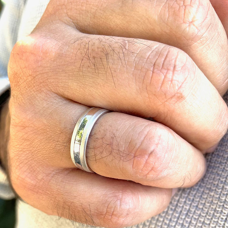 Men's Wedding Rings & Bands Gold & Platinum Temple and Grace UK