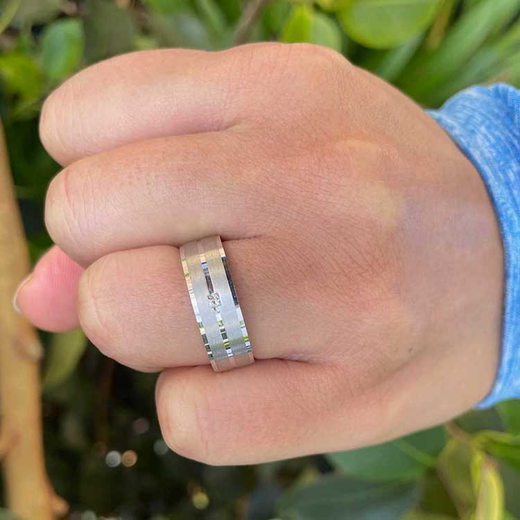 dual grooved ring 7016