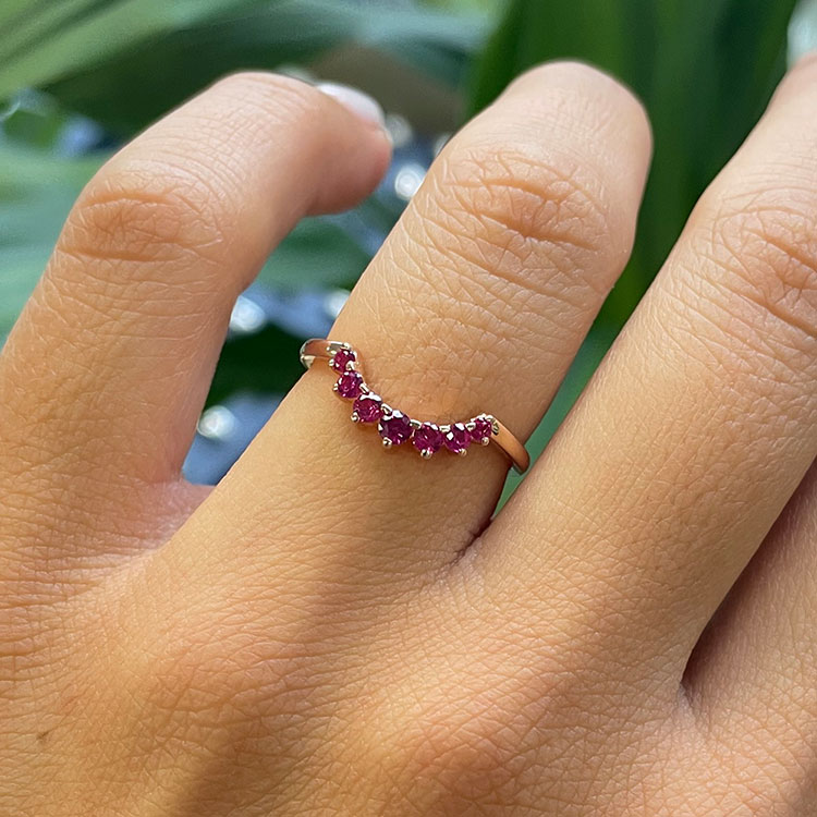 Ruby Tiara ring
