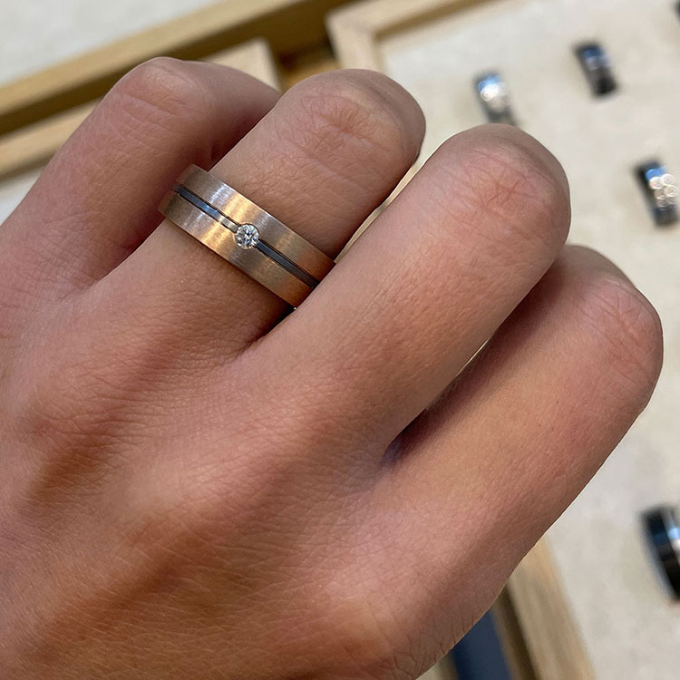 Gold Tantalum Ring 784B00
