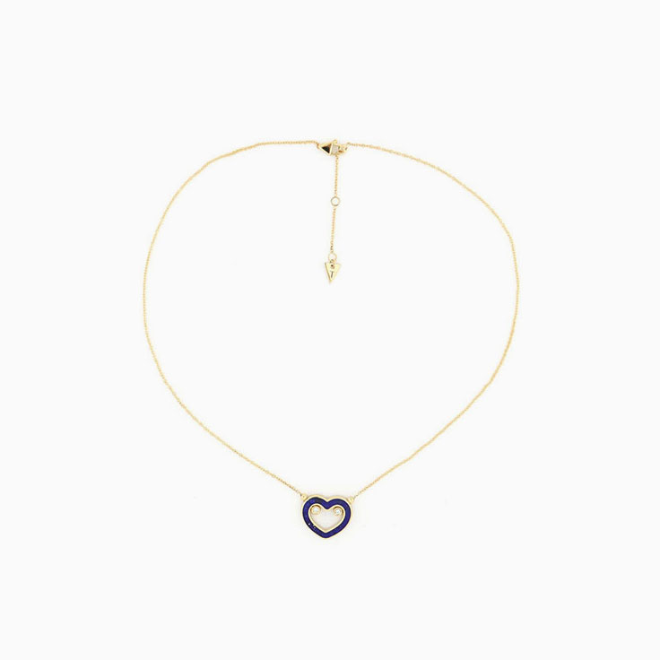 Lapis Lazuli And Diamond Necklace