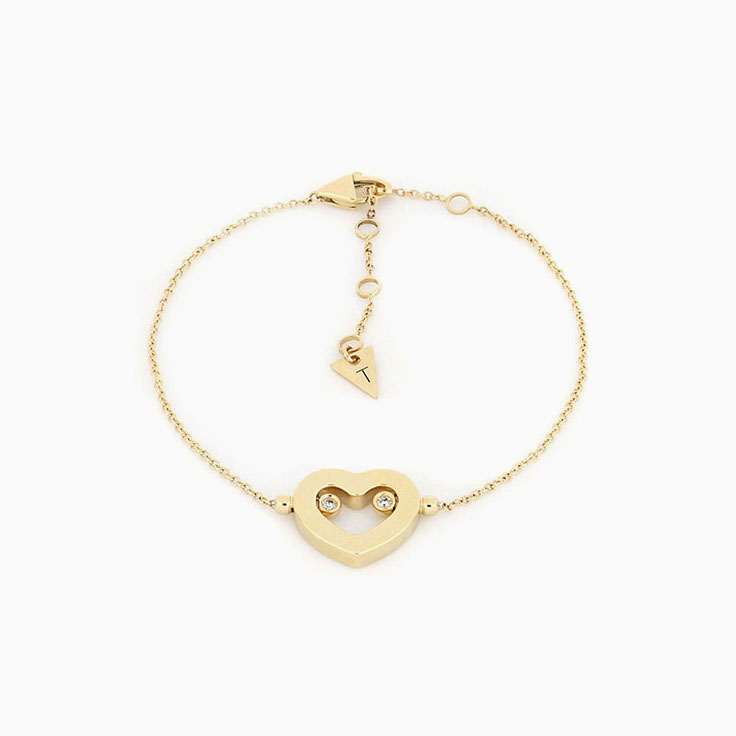 Gold Bracelet With Diamonds
