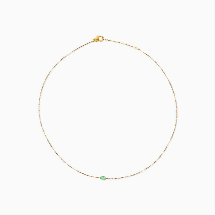 Green Aventurine Boule Necklace